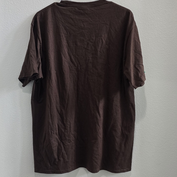 Unisex Port Co. brown " I'm a piece of" brown tshirt new size large - Picture 4 of 4